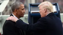 Obama y Trump