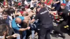 Sukob demonstranata i policije