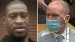 जॉर्ज फ्लॉईड आणि डेरेक शॉविन