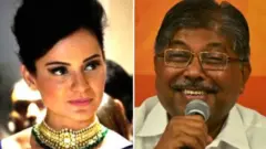 कंगना राणावत चंद्रकांत पाटील