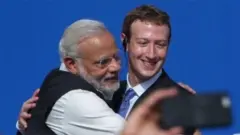 मोदी - ज़करबर्ग