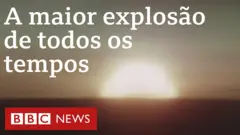 A bomba superou em 3,3 mil vezes a potência daquela jogada em Hiroshima no fim da Segunda Guerra Mundial.