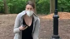 Christian Cooper filmed Amy Cooper after she refused to stop her dog running through woodland
