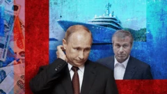 Vladimir Putin and Roman Abramovich