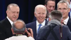 Erdoğan ve Biden aynı karede