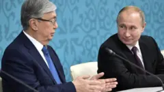 Путин менен Токаев