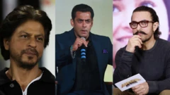 ஷாருக் கான், சல்மான் கான், ஆமிர் கான்