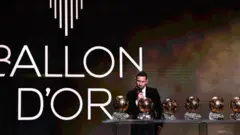 Lionel Messi détient désormais le record avecce 6e Ballon d'Or
