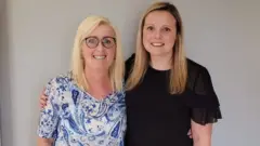 Alison McDonald (left) and Vicci Hughes