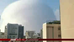 ဘေရွတ်မှာ ပေါက်ကွဲမှုကြီးဖြစ်၊ လူ ၁၀၀ ကျော်သေဆုံး