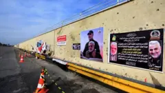 دیواری که خودرو حامل قاسم سلیمانی منفجر شد