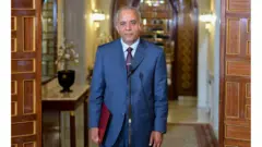الحبيب الجِملي في مقر الرئاسة
