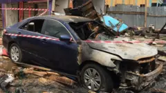 Gas explosion in Ajao Estate Lagos