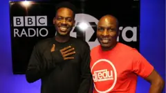 Adekunle Gold and Simi on DJ Edu of BBC Radio 1Xtra