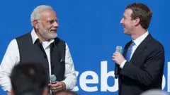 नरेंद्र मोदी, मार्क झुकरबर्ग