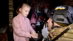 Anna has befriended Pavlo Dyachenko from Ukraine's team of White Angels