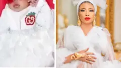 Lizzy Anjorin ati ọmọ rẹ