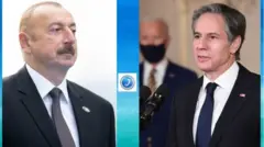 Əliyev, Blinken və arxa planda Biden