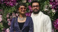 Kiran Rao and Aamir Khan. Photo: March 2019