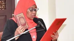 Samia Suluhu Hassan arahira tairki 19 03 2021