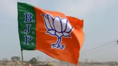 बीजेपी का झंडा