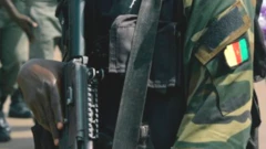 A Cameroonian soldier - archive 2017