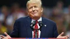 US President Donald Trump