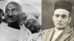 గాంధీ, సావర్కార్