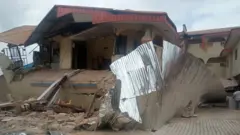 Ụlọ dara n'Ebonyi