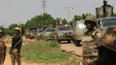 Des soldats nigérians lors d'une opération sécuritaire
