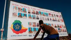 Abategetsi ba Ethiopia batangaje icyapa kigaragaza abakuru ba TPLF bashakishwa