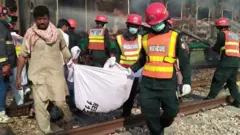 ٹرین حادثہ