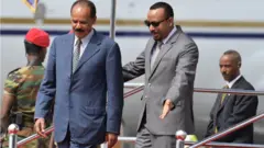 Pirezedaant Isaayyaas Af-warqiifi MM Abiy Ahmed