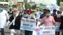 ਆਮ ਆਦਮੀ ਪਾਰਟੀ ਵਲੋਂ ਮੁਜ਼ਾਹਰਾ
