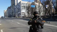 Policía en Ucrania.