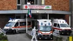 Кампанья, вход в больницу