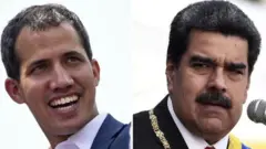 Guaido ve Maduro