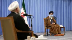 دیدار خامنه‌ای و روحانی