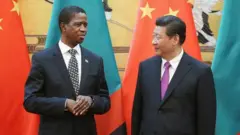 Perezida Lungu yabwiye mugenzi we w'Ubushinwa ko umusaruro w'igihugu cye wagabanutse