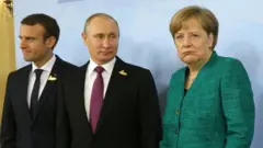 Идея Ангелы Меркель и Эммануэля Макрона снова пригласить Путина на саммит не встретила поддержки среди других лидеров ЕС