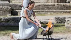 टोकियो ऑलिंपिकची मशाल