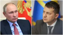 Путін і Зеленський