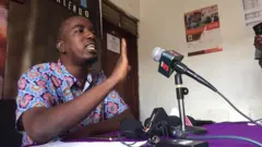 Katibu Mwenezi wa chama cha ACT Wazalendo, Ado Shaibu akizungumza na wanahabari