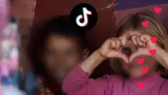 Niña siria en TikTok