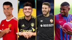 ክርስቲያኖ ሮናልዶ፣ ዳኒኤል ጄምስ፣ ኒኮላ ብላሲች እና ኤመርሰን ሮያል