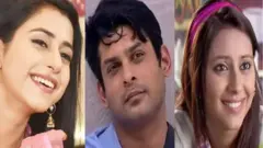 Sejal Sharma (bidix), Sidharth Shukla (dhexda) iyo Pratyusha Banerjee