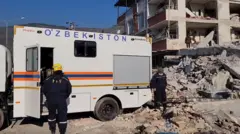 Этник ўзбеклар яшайдиган Овакентдаги қутқариш ишлари