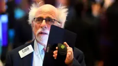 Operador de bolsa en Wall Street