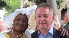 Peter Verlinden n'umugore we Marie Bamutese