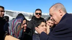 أردوغان يزور المناطق الأكثر تضرراً من الزلزال